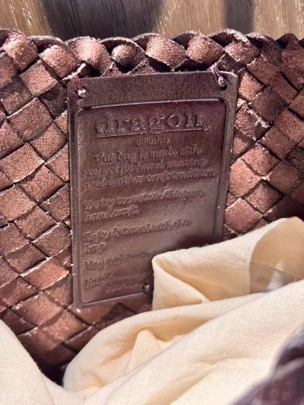 Dragon Diffusion Rosanna Bag in Dark Brown - Picture 10 of 12